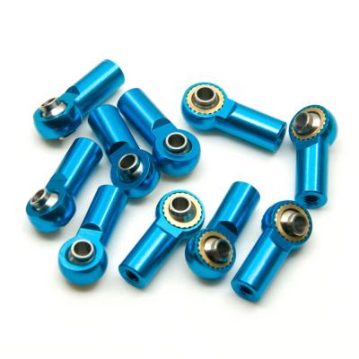 China Best Product Precise Metal Rod Ends Bearing Joint Rod Ends Bearing Rose Joint Ball For AXIAL SCX10 1/10 RC Car for sale