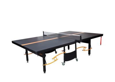 China V-SIX Indoor Table Tennis Table Style Leg Double Folding With Post 65 KGS for sale