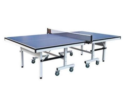 中国 体育のための専門の競争の卓球のテーブルの単一の折りたたみ 販売のため