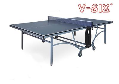 China High Performance Steel Ping Pong Table , Official Table Tennis Table For Organization for sale