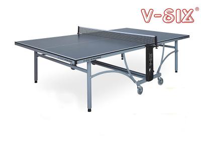 China Official Ping Pong Table Foldable , Standard Table Tennis Table With MDF Material for sale