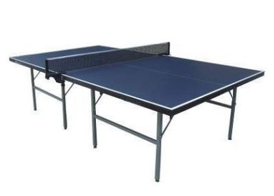 China Foldable Portable Table Tennis Table Full Size Steel Material With 18 Mm Table Top for sale
