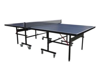 China Full Size Indoor Table Tennis Table Single Folding Easy Install For Kids Playing for sale