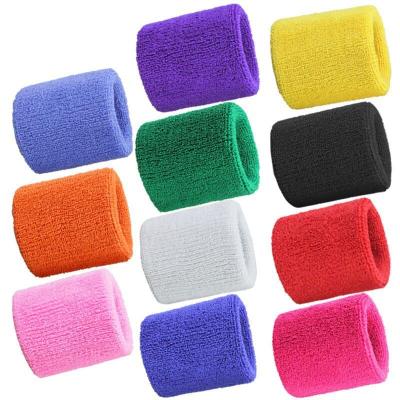 China High Elasticity Table Tennis Accessories Latex Towel Wristguard Different Colors Polyester for sale