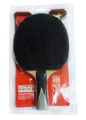 China Six Star Long handle Table Tennis Rackets Professional High Speed and Control well for sale