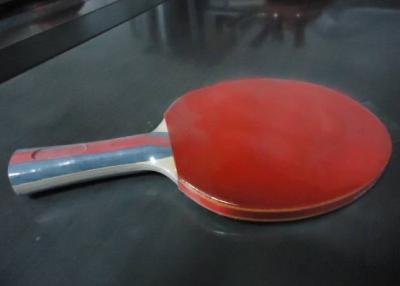 China Kundenspezifische Tischtennis-Hochgeschwindigkeitsschläger, gute Klingeln Pong-Paddel mit schützender Rand-Streifenbildung zu verkaufen