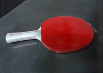China Clear Reversed Rubber Table Tennis Rackets Ball Controllability Well With 1.8mm Sponge for sale