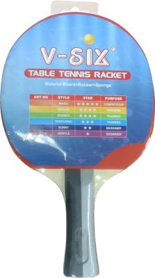 China Wood Board Professional Table Tennis Paddles , Best Ping Pong Paddle For Beginners for sale