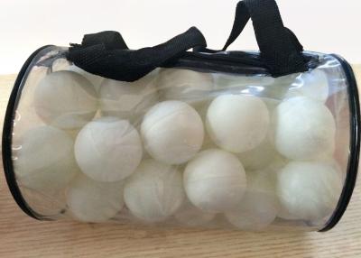 China bolas 36 PCS de los tenis de mesa de 40m m en el bolso llevado a mano del PVC para el entretenimiento en venta