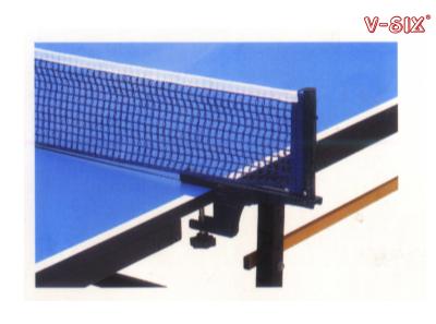 China Black Folding Ping Pong Net Post , Easy Install Table Tennis Net Set For Entertainment for sale