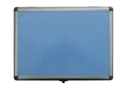 China Top de aluminio del azul de la caja de la estafa de tenis de mesa con almacenamiento abierto fácil de la cerradura de acero en venta