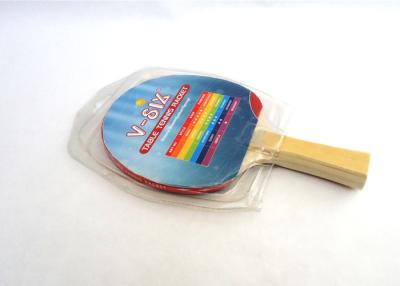 Chine De longue poignée professionnelle d'éponge de bouton emballage en caoutchouc de boursouflure de raquette de ping-pong à vendre