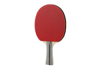 China 7 Layers Poplar wood Table Tennis Bats Skid Resistance Handle Rubber Stable Attack for sale