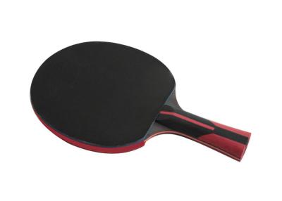 中国 カーボン繊維7本の層卓球ラケット粘着性があるゴム製完全なマッチの攻撃 販売のため