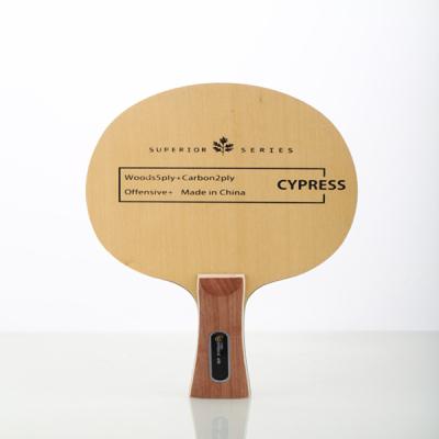 Cina Il ping-pong su ordinazione batte lo spessore della lama della lama 6.0±0.2mm di Cypress di tocco morbido in vendita