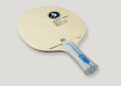 China Professional Ping Pong Blades , 6.6mm Thickness Custom Ping Pong Bats for sale