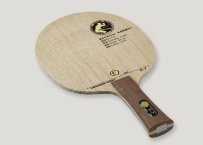 China Pás feitas sob encomenda de Pong do sibilo da madeira compensada F-7 da lâmina 7 do tênis de mesa de V-SIX com punho de Penhold à venda