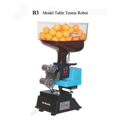 China Daily Entertaining Type Table Tennis Robot Machine Household Standard for sale