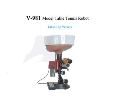 China Fácil preto & vermelho do robô automático simples do tênis de mesa levar à venda