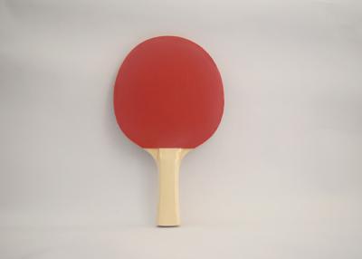 China 1.5MM Sponge Ping Pong Racquet With Ergonomic Plain Handle for sale
