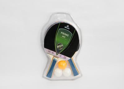 China Espinha na borracha com o tênis de mesa da esponja ajustado na embalagem da bolha à venda