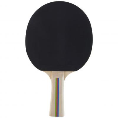China Speeder Hobby Table Tennis Rackets Striped Handle Pimple In Rubber For Beginner for sale