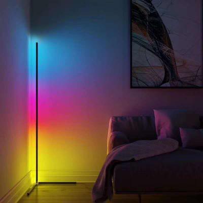 China Dropshipping Modern Bulk Modern Living Room Blinds RGB Minimalism Vibrant Colorful Corner Led Light for sale