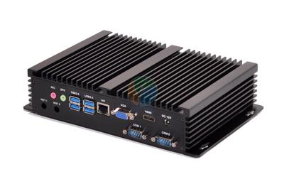 China Intelcore I3 4010u Industrial Micro PC Fanless Panel Computer 2*COM 4*USB3.0 for sale