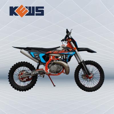 China Single Cylinder Water Cooled Dirt Bike 300 CC Motorcycle 38kw for sale