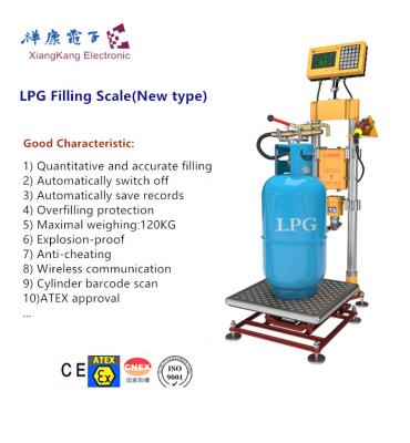 China 220V LPG Gas Cylinder Filling Machine 120Kg Capacity Gas Refilling Machine for sale