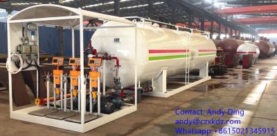 China 20m3 Electronic Power LPG Skid Plant 1.6Mpa Gas Discharging for sale