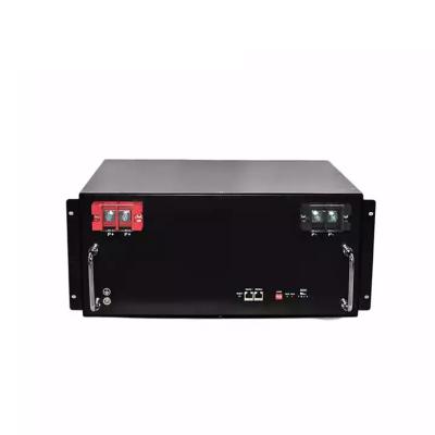 China Smart 51.2v 48V Lifepo4 Battery Pack Server Rack Mounted 5kw 100ah for sale