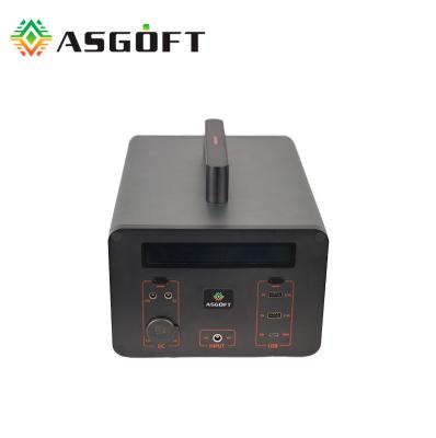 China 220V Outdoor Battery Portable Power Station 1000w Solar Generator 12V 5A for sale