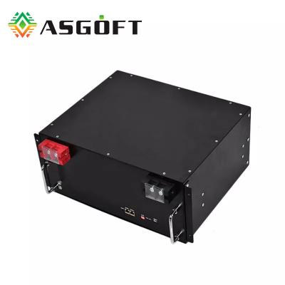 China Rechargeable 6000 Cycles Lithium 200Ah 48v Lifepo4 Battery Pack For Solar Storage for sale