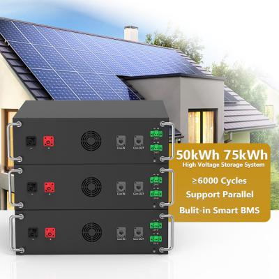 China 20KW 30KW high voltag Lifepo4 battery solar generator 50KW-750kw Industrial Solar Energy storage System for sale