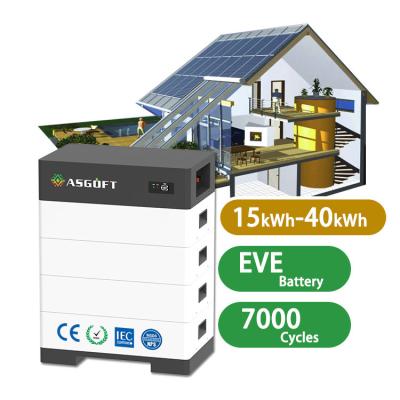 China 15kwh 20kwh lithium ion batteries 30kwh 40kw Home Solar power station system Portable generation 40kwh battery cases for sale