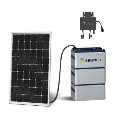 中国 マイクロインバーター エネルギー貯蔵 バッテリー ベランダ 太陽光発電所 800W 販売のため