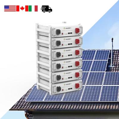 China Certificación UL BYD LiFePO4 EE.UU. Batería 51.2V Deye Almacenamiento de energía solar en venta
