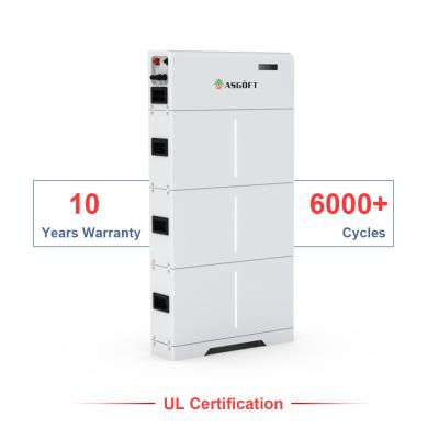 China Ess Lifepo4 Lithium Ion 10kWh 20kWh Stacked High Voltage Energy Storage Battery for sale