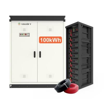 China Solar Energy Storage Home High Voltage 50KWh 100KWh Stacked LiFePO4 Battery for sale