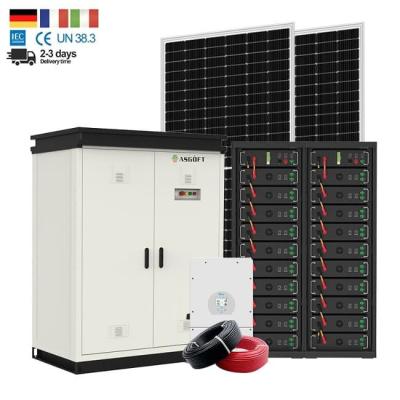 China 50kw 100KW Farm Off Grid Power On Grid Industrial Energy Storage System Battery for sale