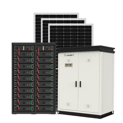 China 50KW 100KW Outdoor Lithium Battery Storage System Hybrid Microgrid Power Plant for sale