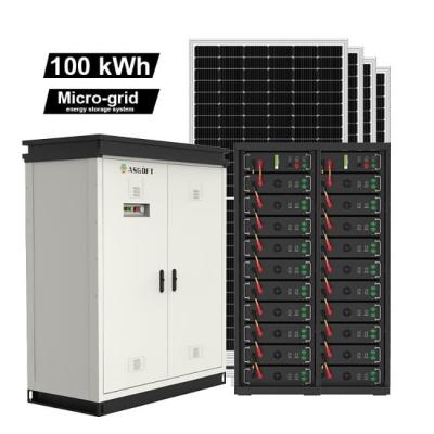 China Factory Solar Energy Power Storage System Complete 50kW 60KW 70KW 100KW Hybrid for sale