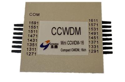 Chine Démultiplexeur large plat de multiplexeur du module 1611nm de WDM de bande passante de CCWDM à vendre