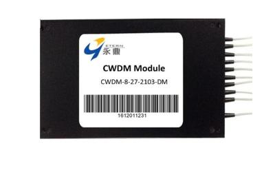 Chine la basse Manche CWDM Mux Demux du module 16 de WDM de perte par insertion 1.2dB à vendre