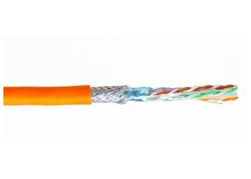 China CAT 6a SFTP 4P 23AWG de Ethernet del cable de la red de 8.0m m SFTP en venta
