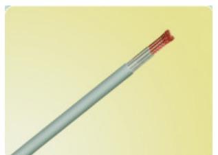 China El cable de alambre de cobre coaxial de SYFV hace espuma el aislamiento 2.2m m del PE en venta