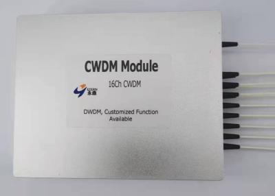 中国 平らで広い通過帯域WDMモジュール16チャネルのアナログの多重交換装置 販売のため