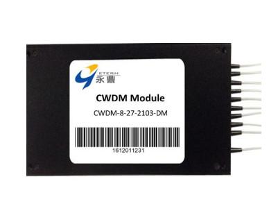 China CWDM Module 8CH 1271nm 900um SM LC/UPC MULTIPLEXER / DEMULTIPLEXER for sale