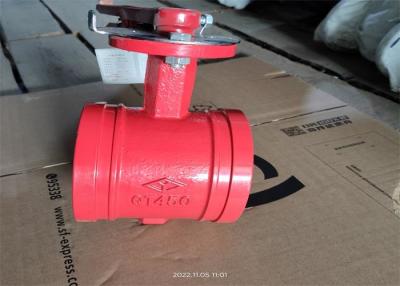 Chine Medium Water Size 150mm Butterfly Valve Clamp Connection Fire Protection à vendre